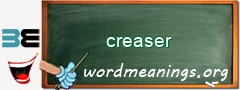 WordMeaning blackboard for creaser